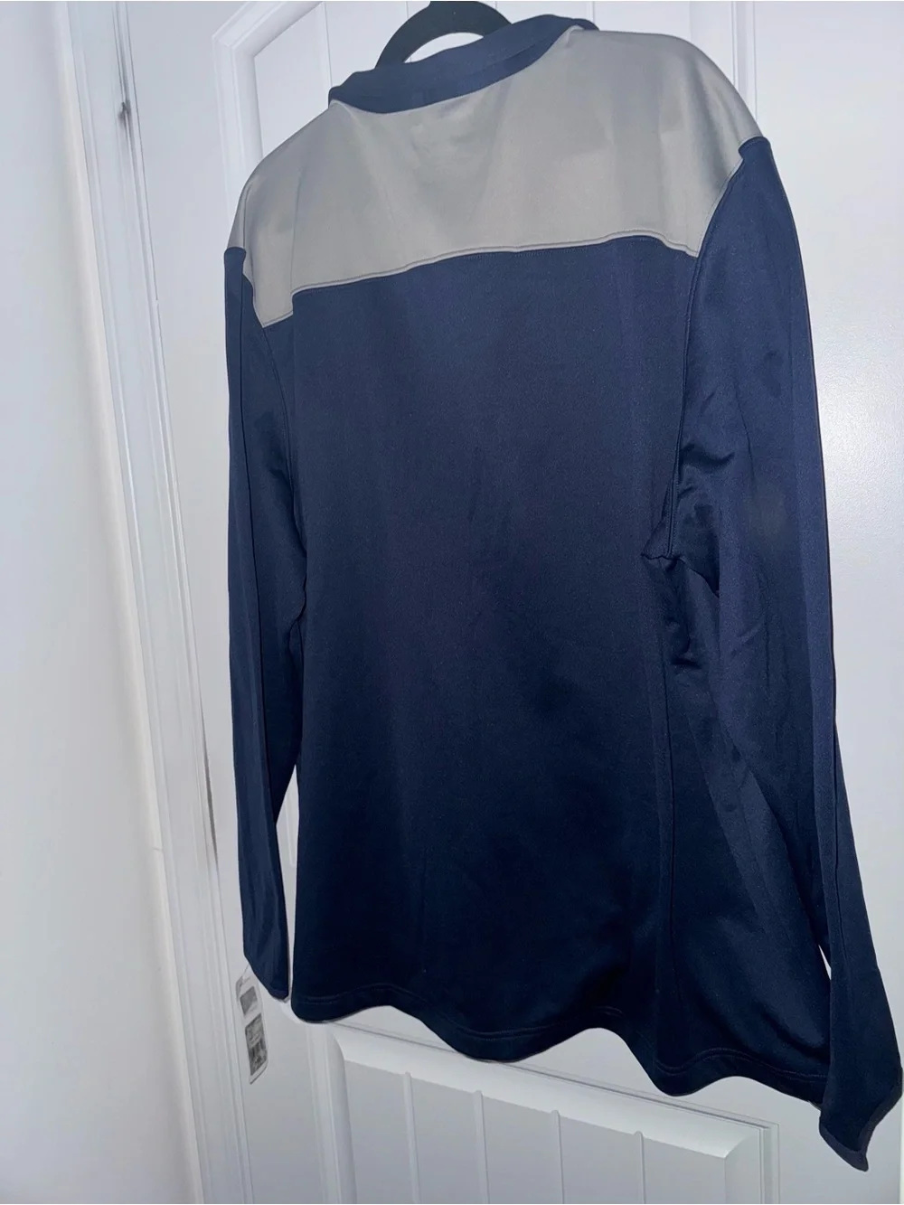New England Patriots NFL Team Apparel Quarter Zip Pullover Men’s 3XL NWT